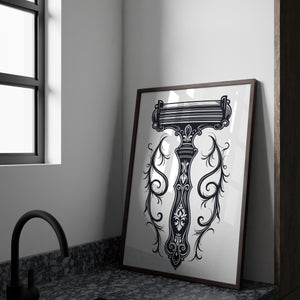 Elegance in Detail The Ornate Razor