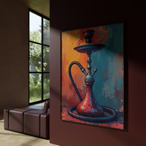 Flame Hookah Painting