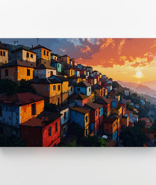 Sunset Over the Hills