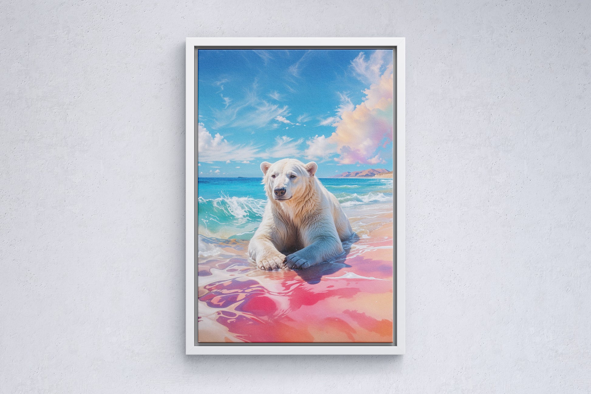 Tropical Polar Bear Daydream