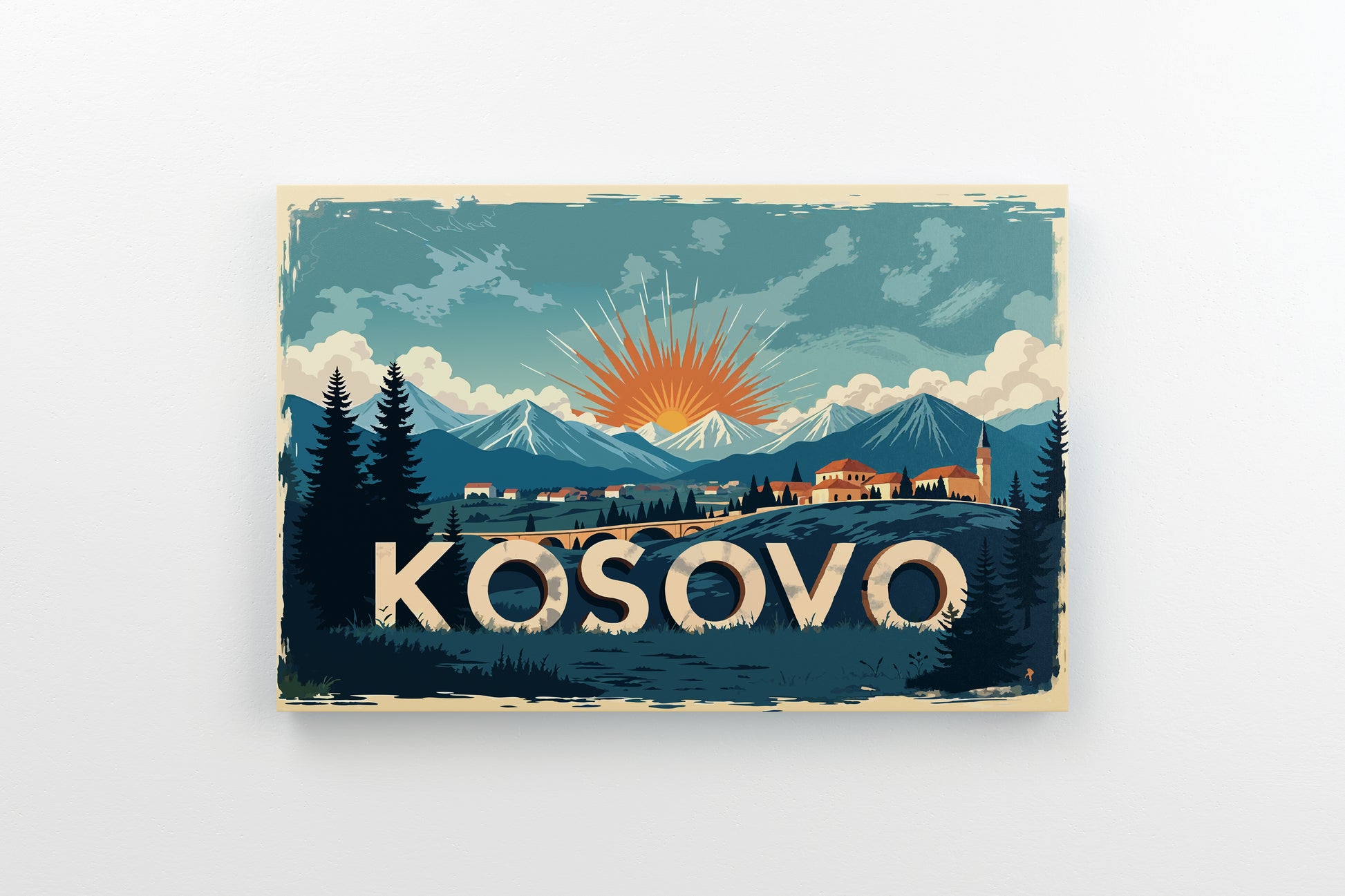 Kosovo - Aurora Peaks