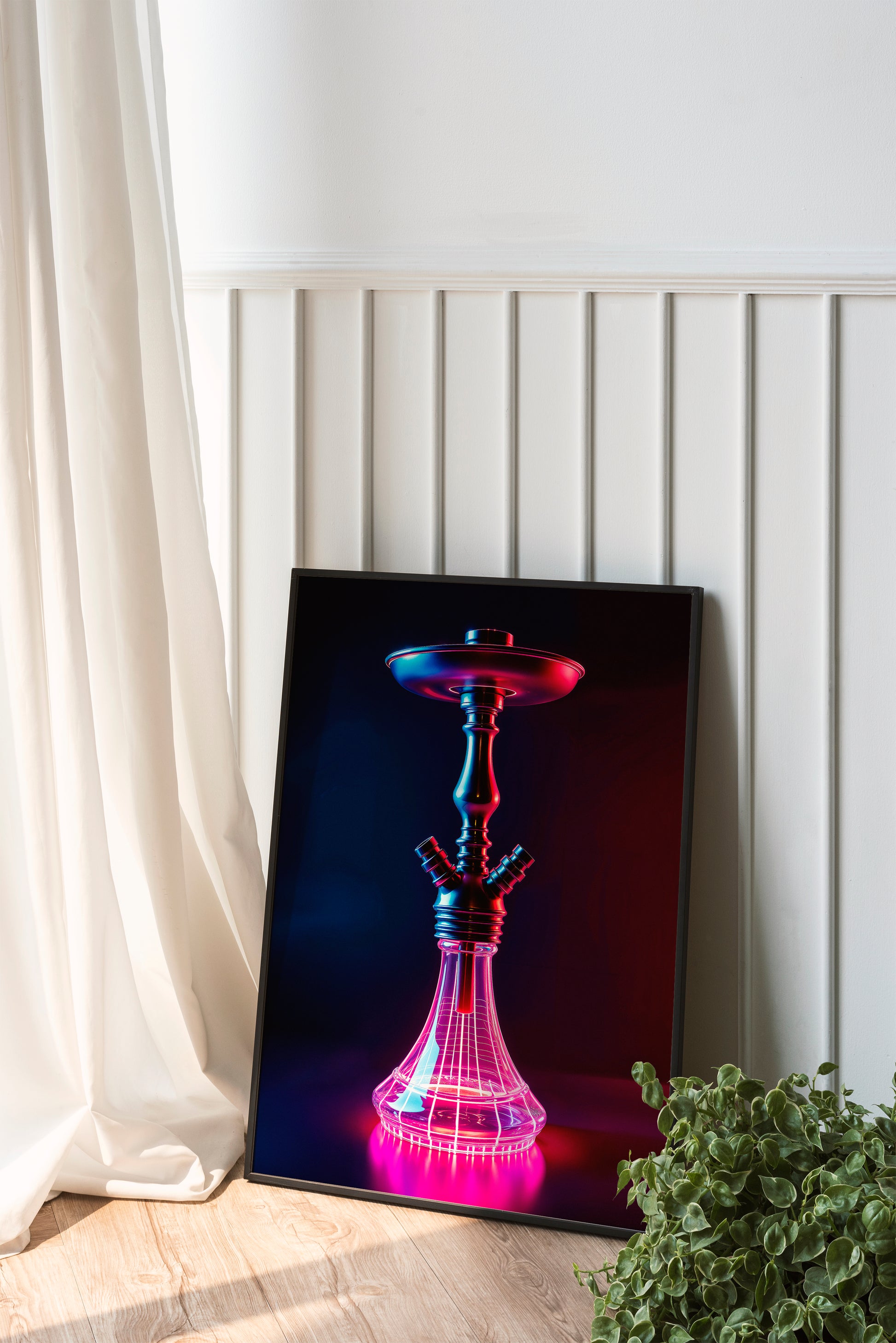 Neon Mirage Hookah