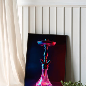 Neon Mirage Hookah