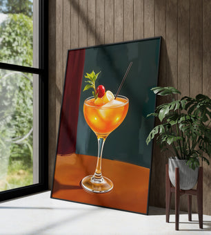 Cocktail Sunset Charm