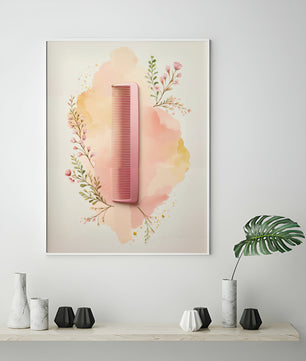 Peine floral