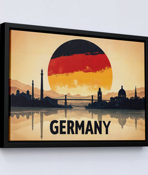 Coucher de soleil sur Germania