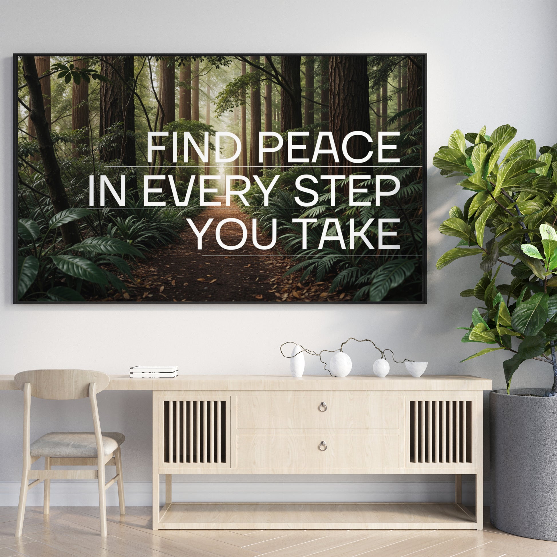 Find Peace in Every Step You Take