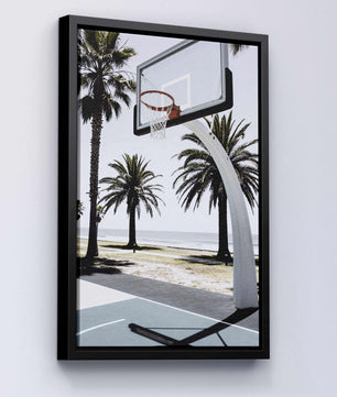 Basketball Poster Strand – Summer Court Vibes