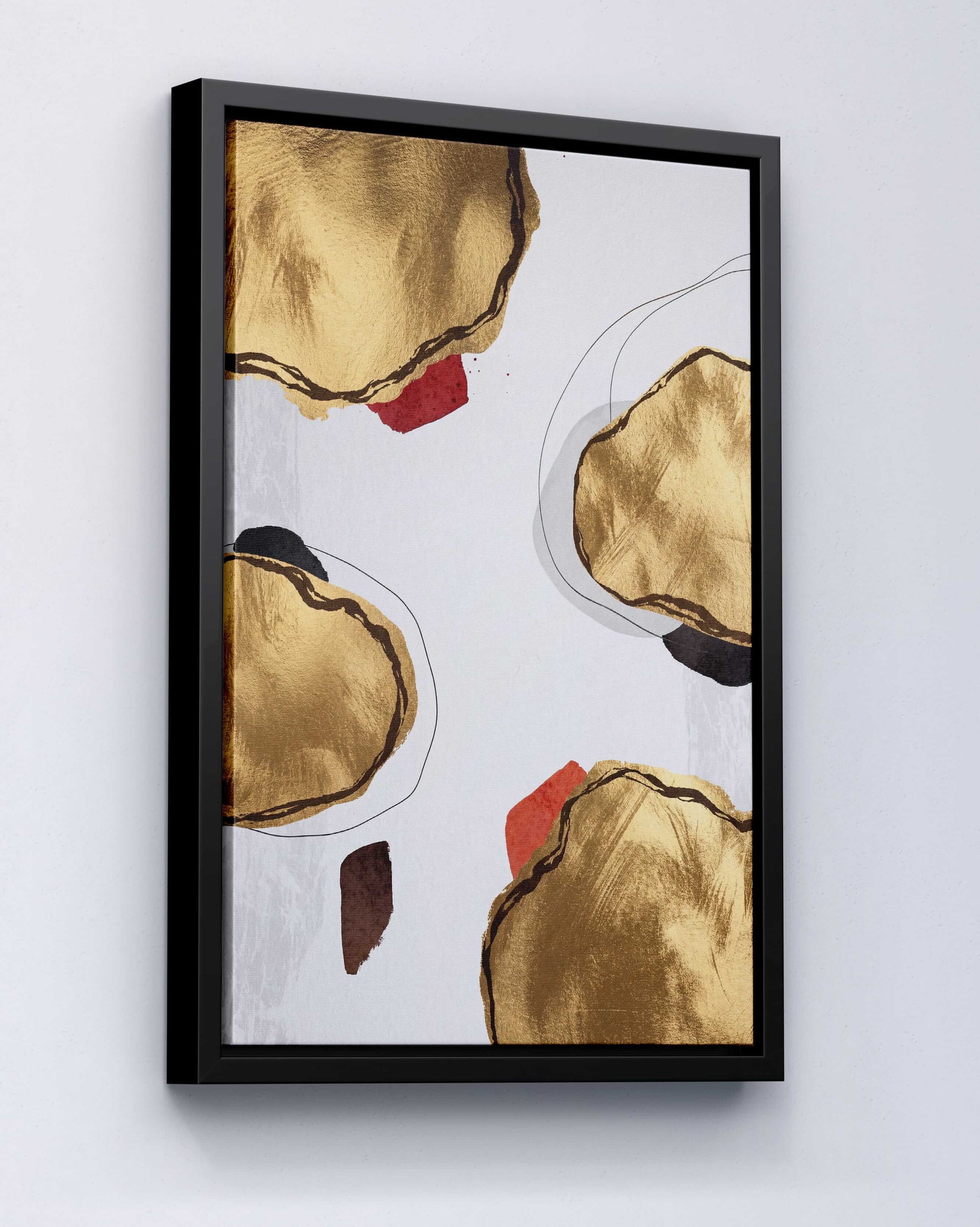 Golden Balance – Abstract Form