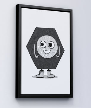 Blip con ojos de tornillo