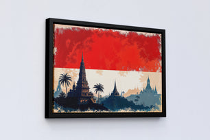 Templi maestosi dell&#39;Indonesia