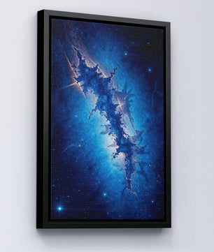 Blue Cosmic Fracture