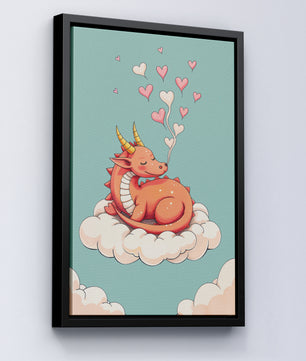 Lindo dragón soñador