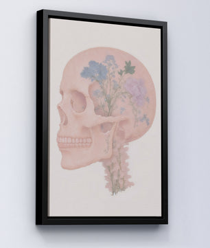 Crâne floral