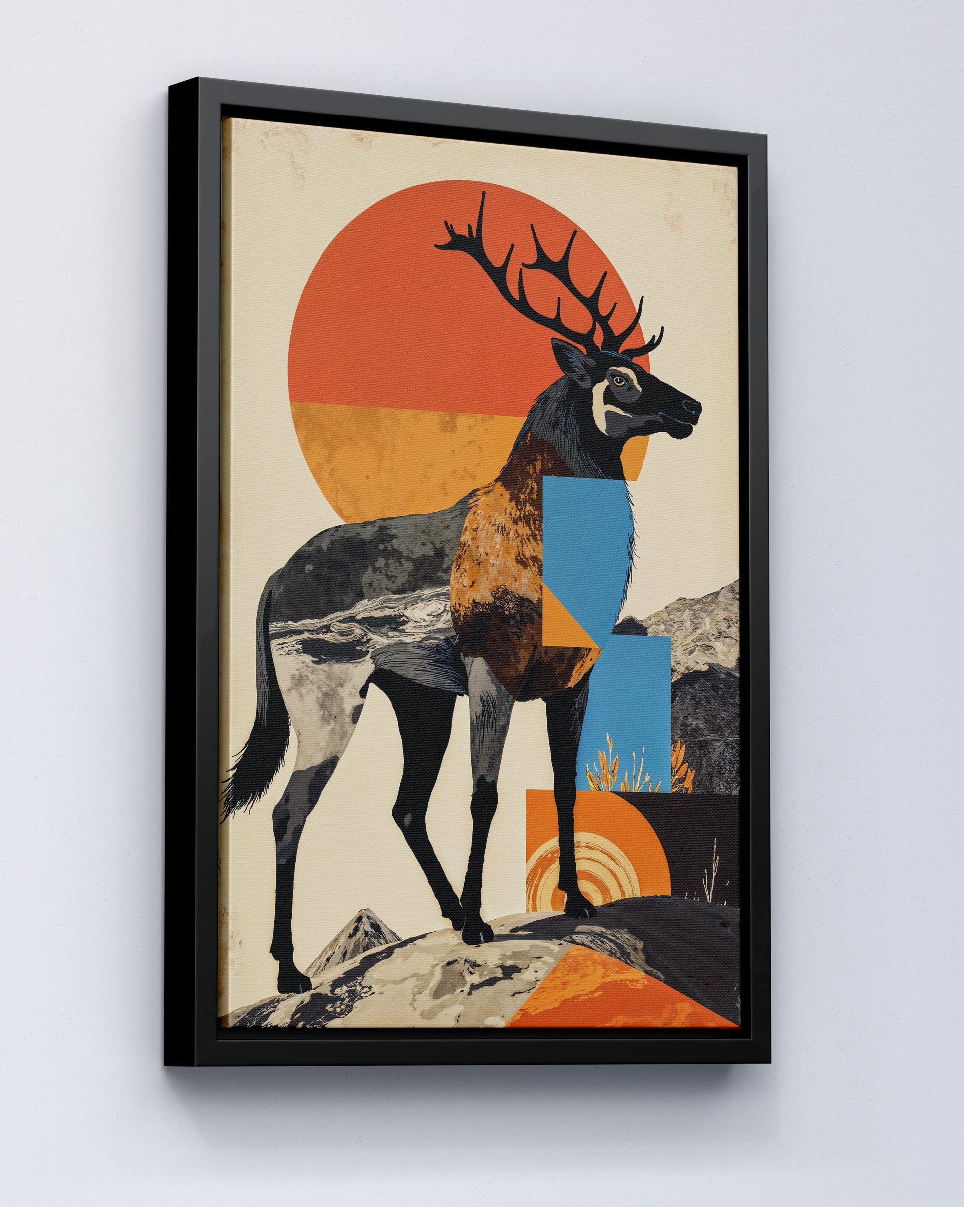 Abstracte hertgeest
