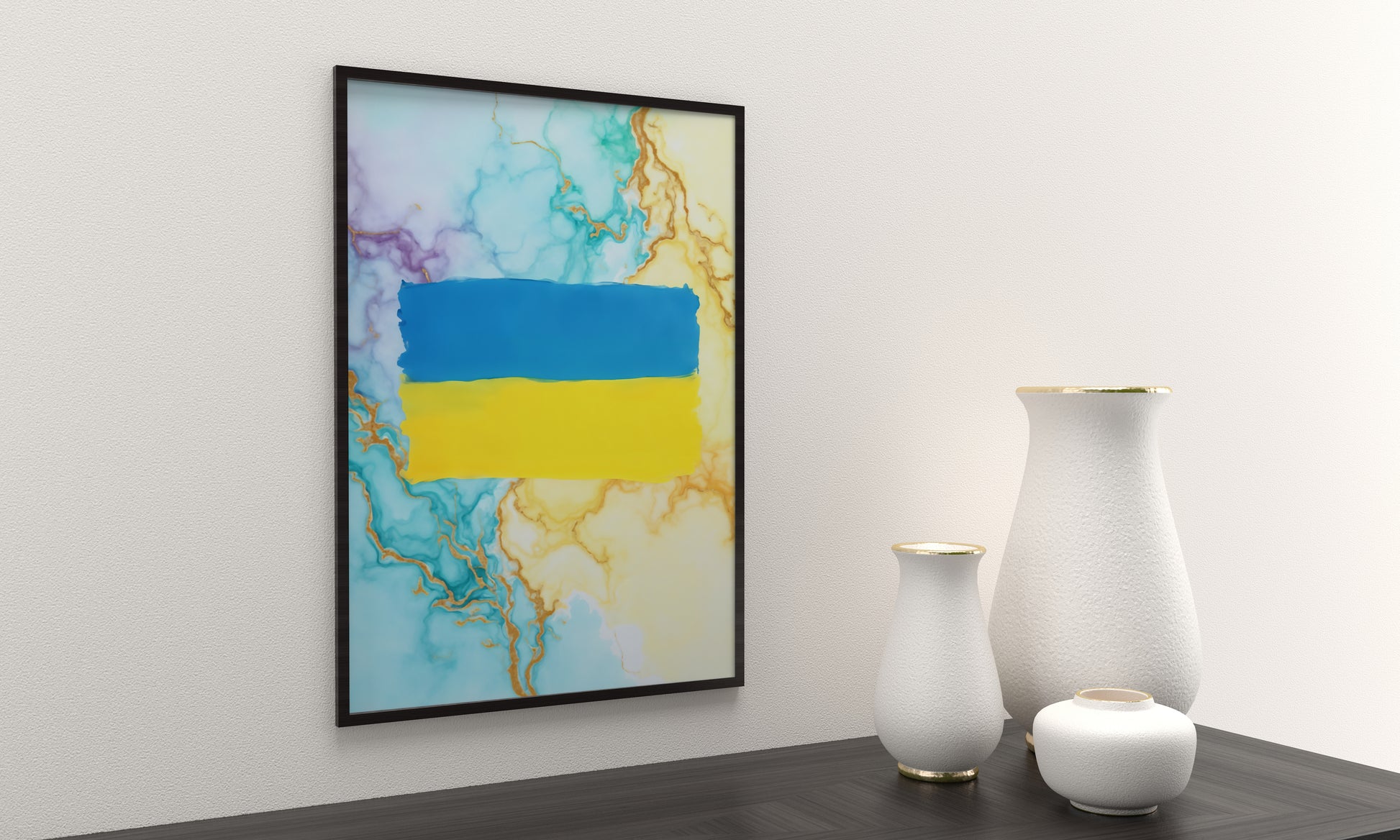 Flujo de oro azul