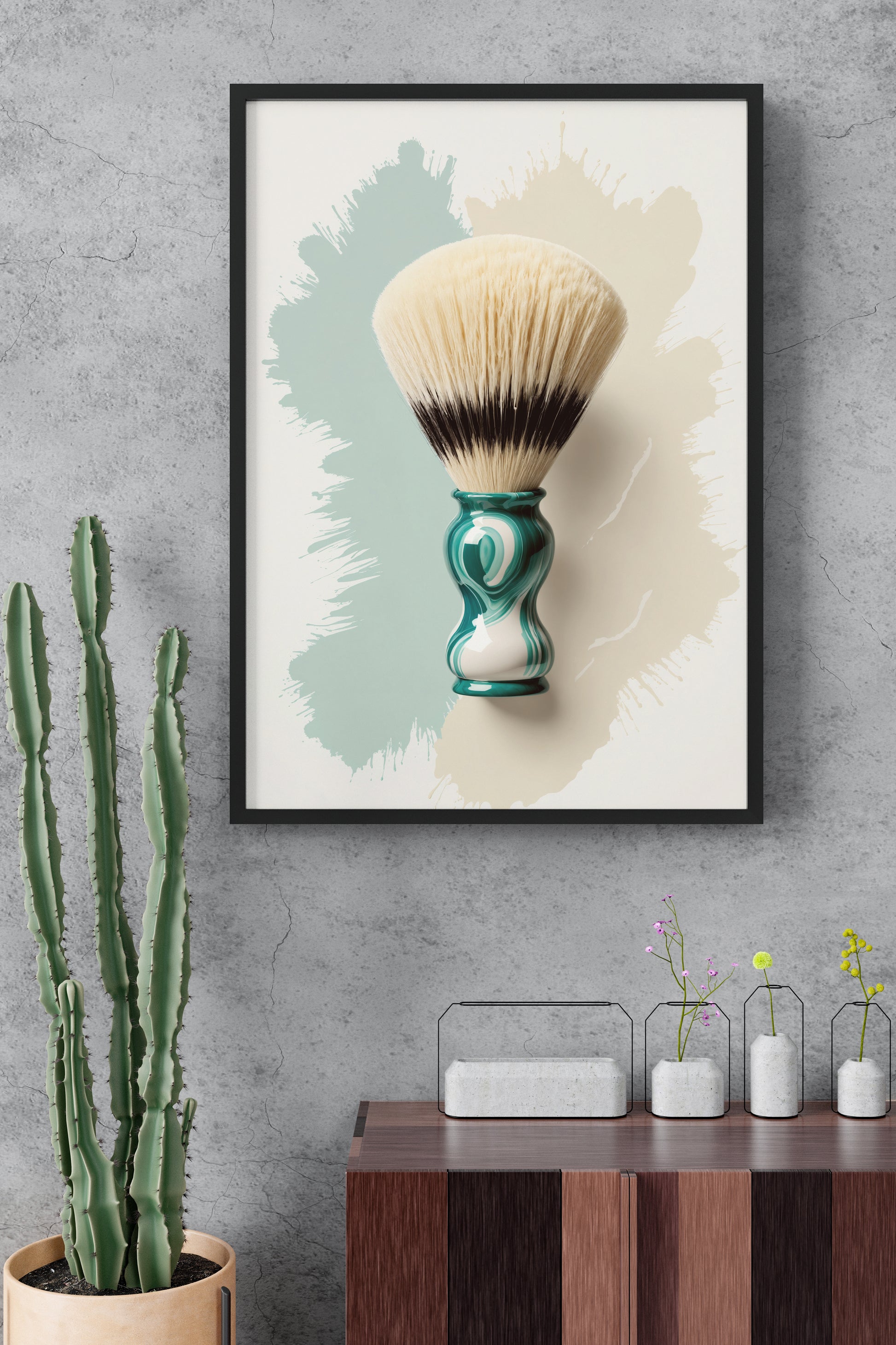 Emerald Swirl Brush