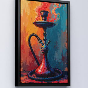 Flame Hookah Painting