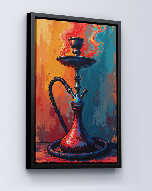 Flame Hookah Painting