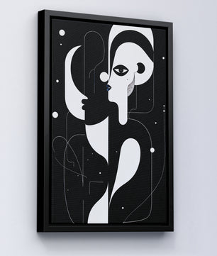 Symétrie éclairée au lune