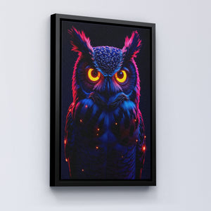 Neon Night Owl