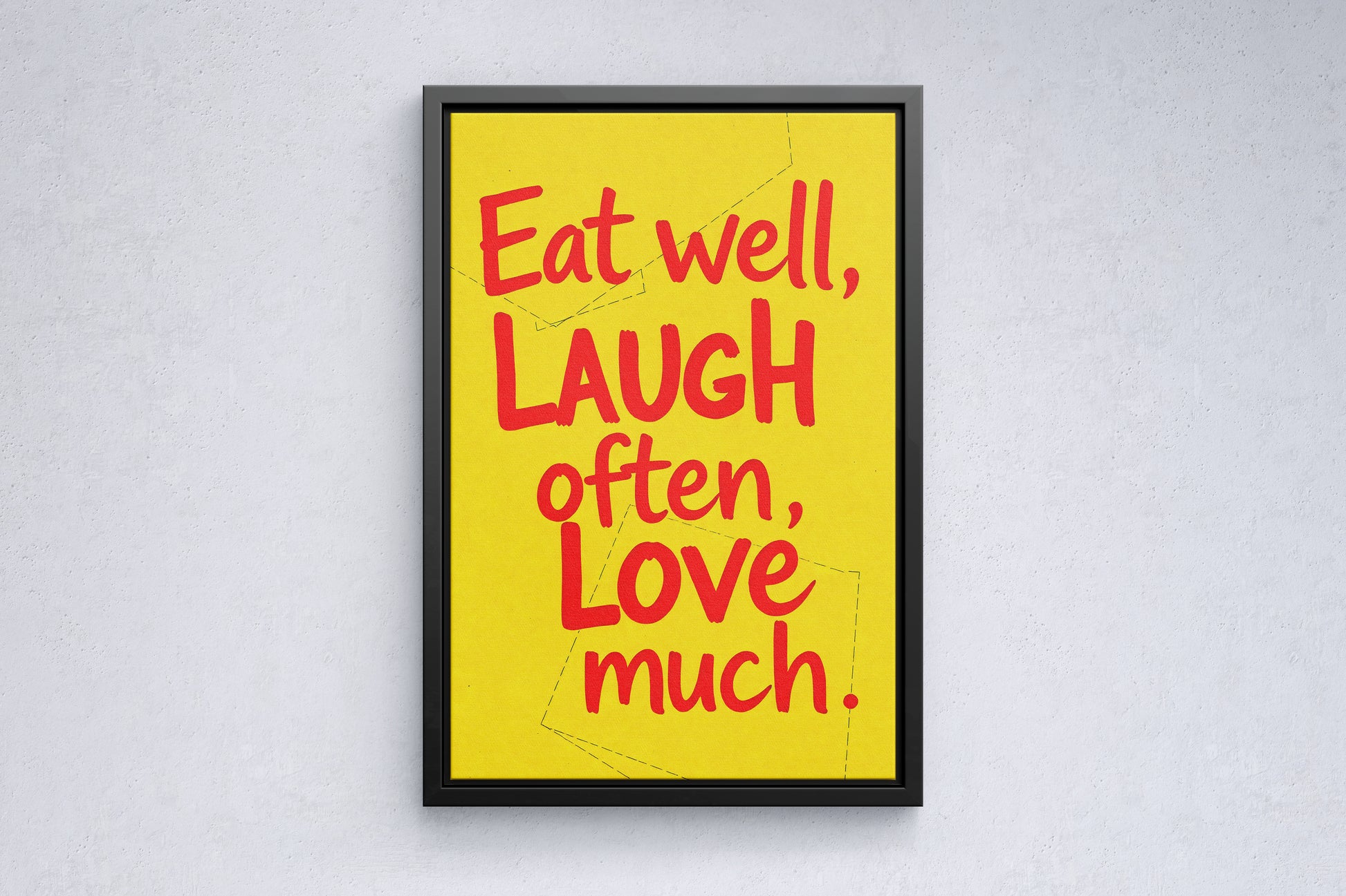 Eat well, laugh often, love much vol.1