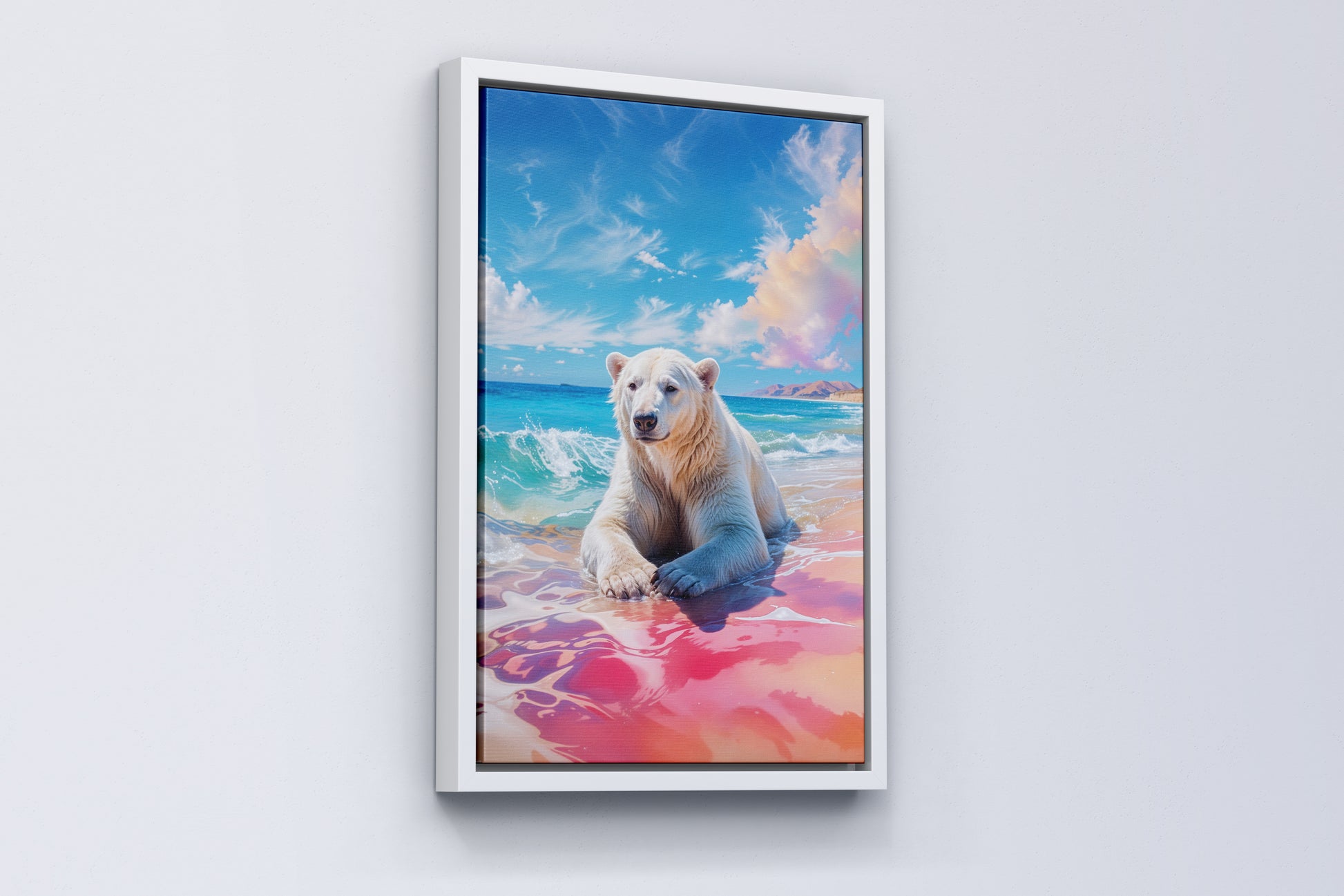 Tropical Polar Bear Daydream