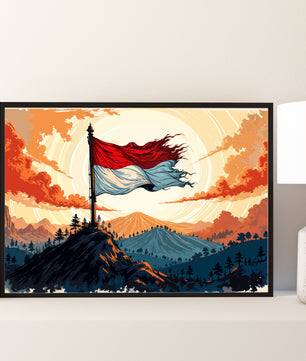 Indonesië - Eeuwig rood en wit