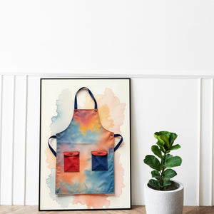 Colorful Canvas Apron