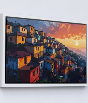 Sunset Over the Hills