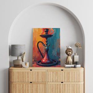 Flame Hookah Painting