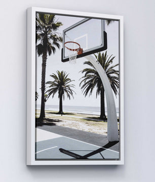 Basketball Poster Strand – Summer Court Vibes