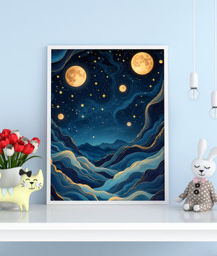 A Symphony of Stars and Moons