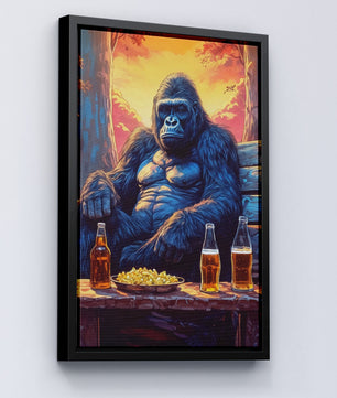 Gorilla&#39;s bierbreuk