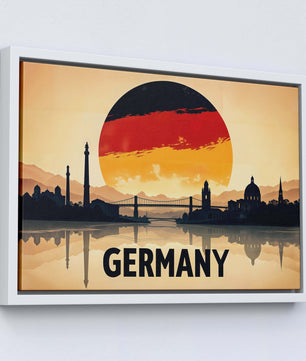 Coucher de soleil sur Germania