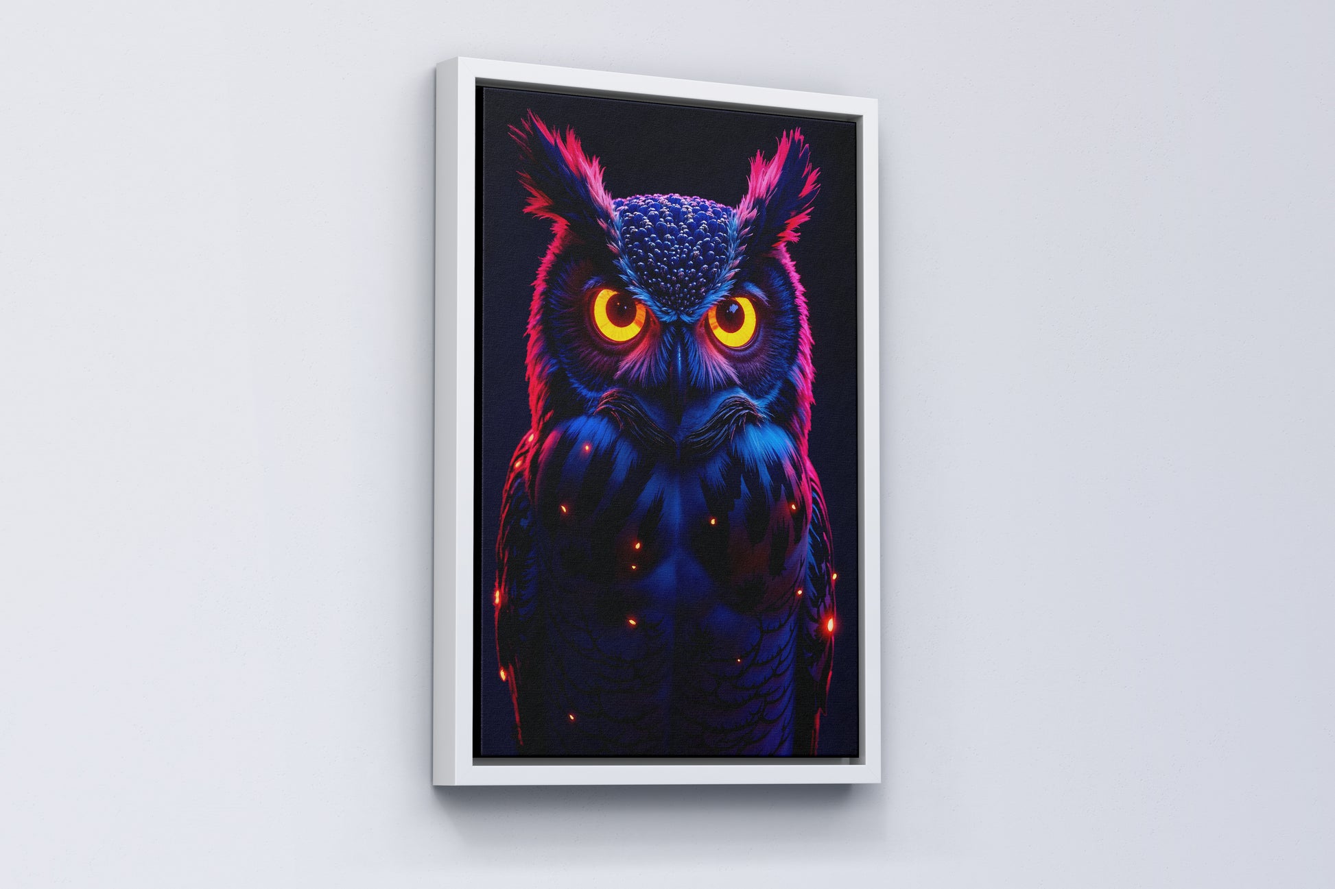 Neon Night Owl