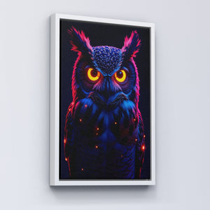 Neon Night Owl