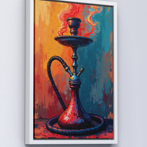 Flame Hookah Painting