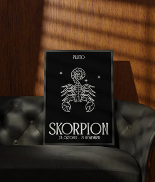 Skorpion - black&white