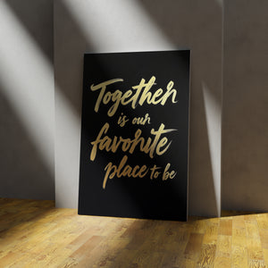 together is our favorite place to be vol.4