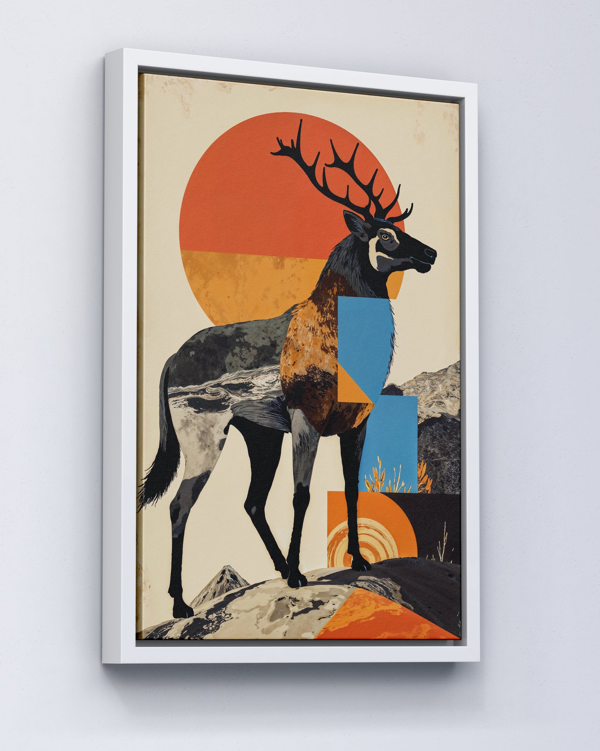 Abstracte hertgeest