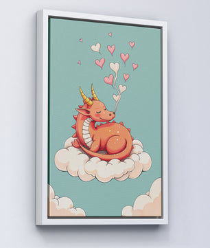 Lindo dragón soñador