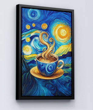 Starry Night Coffee Dream