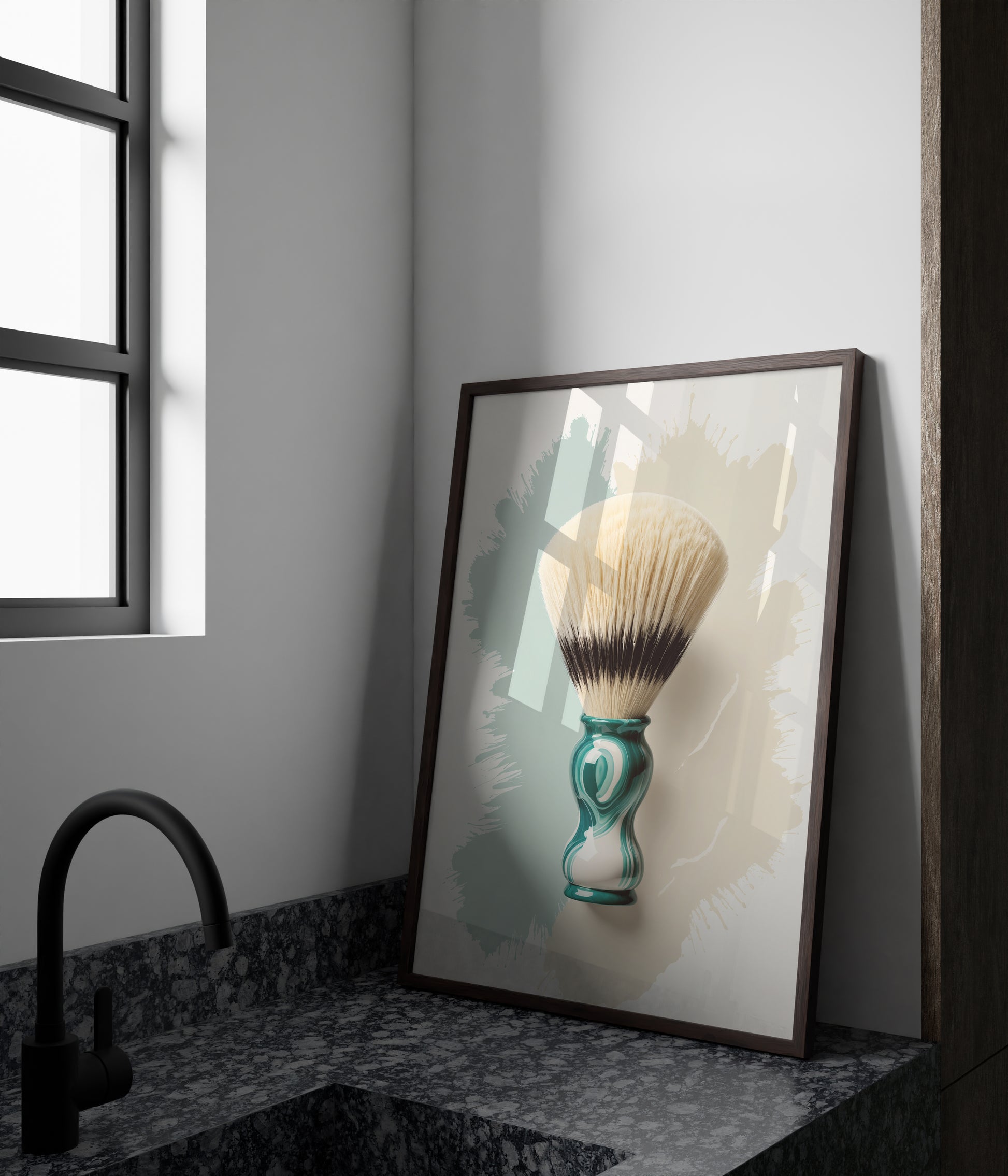 Emerald Swirl Brush