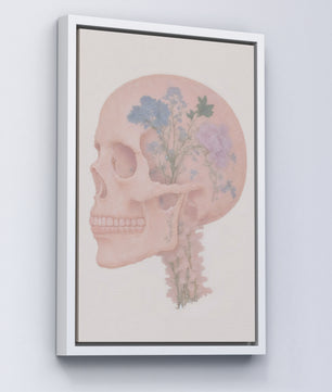 Crâne floral