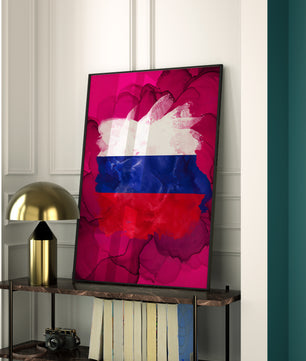 Rusia Flame congelada