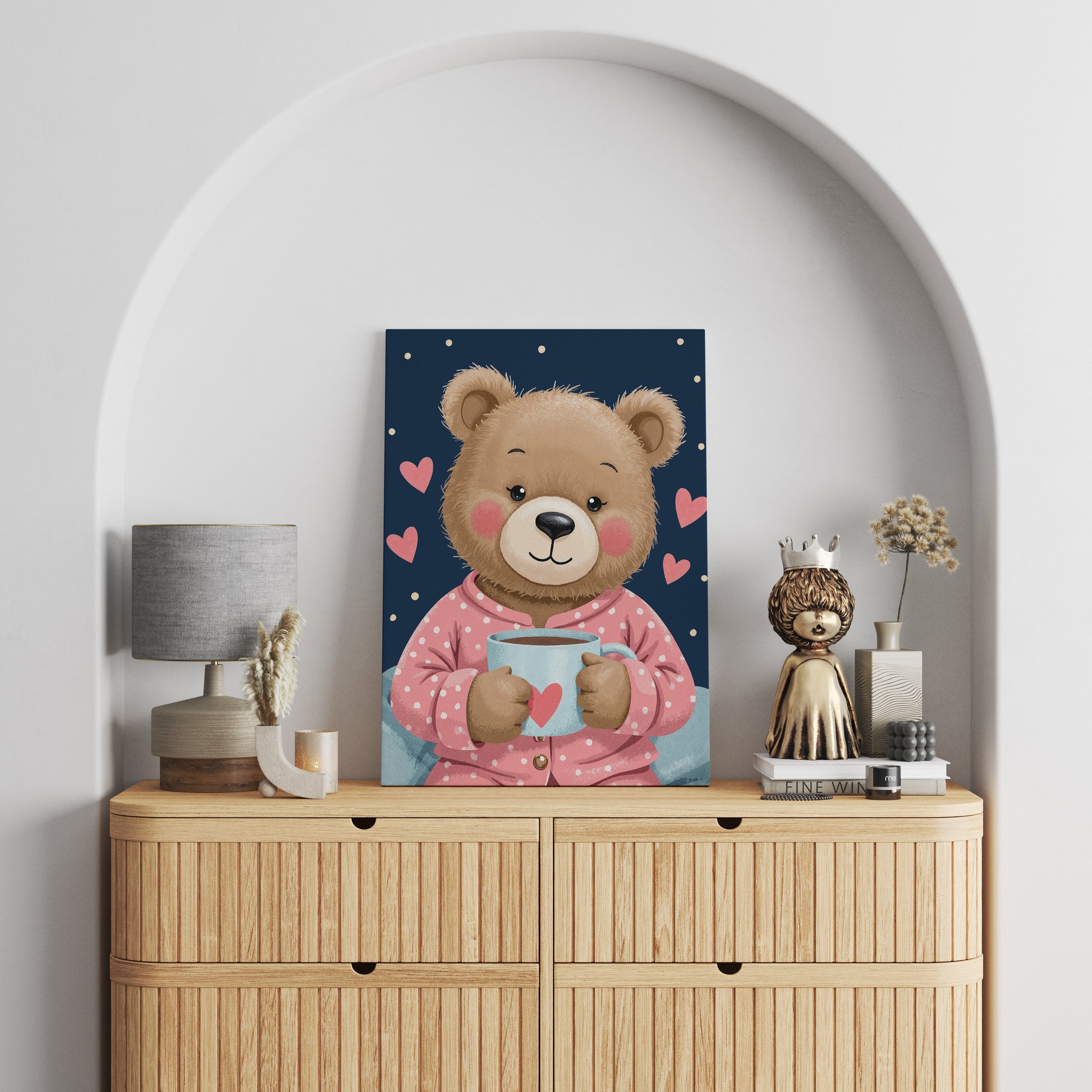 Gezellige teddy -nacht