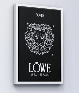 Löwe - black&white