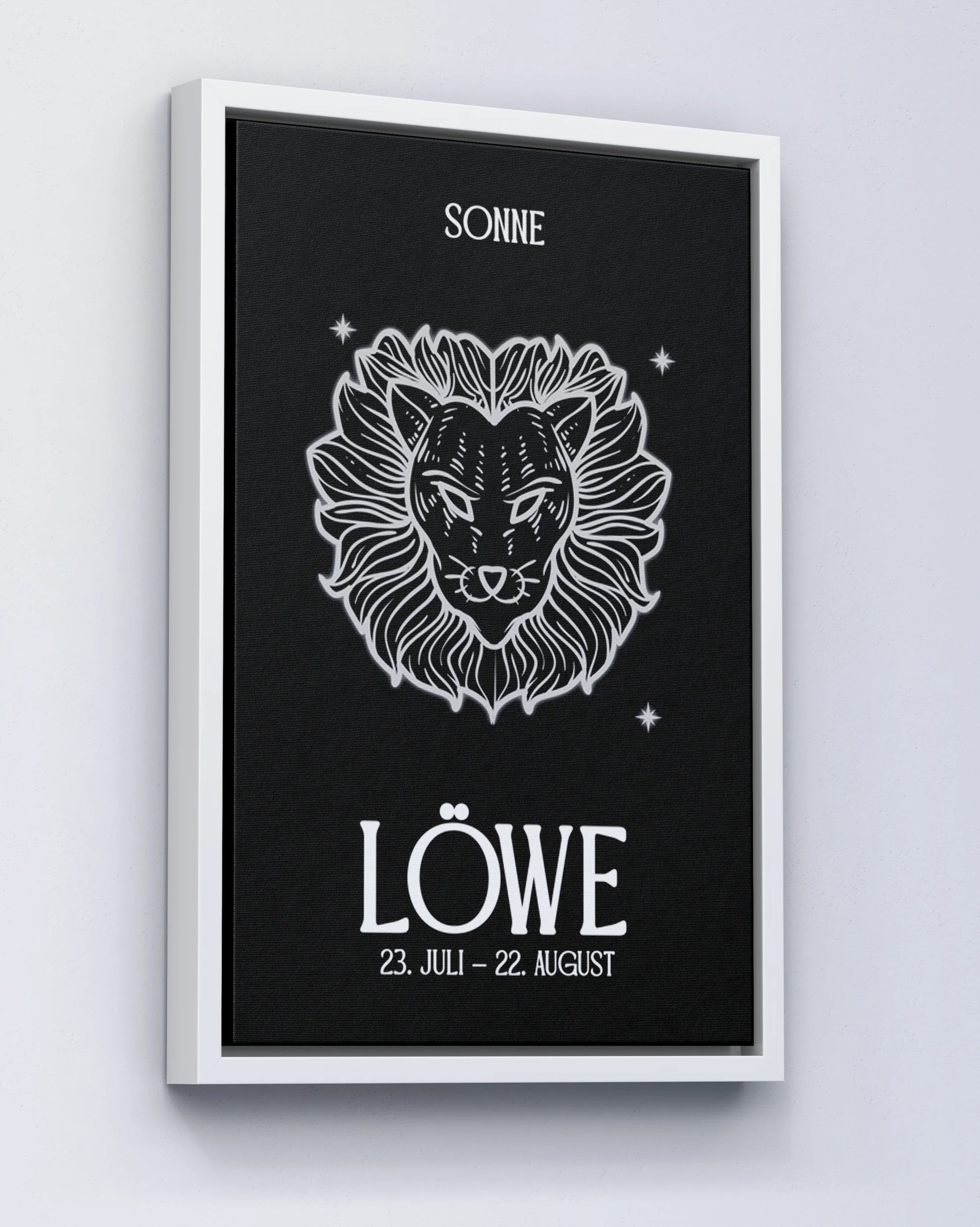 Löwe - black&white