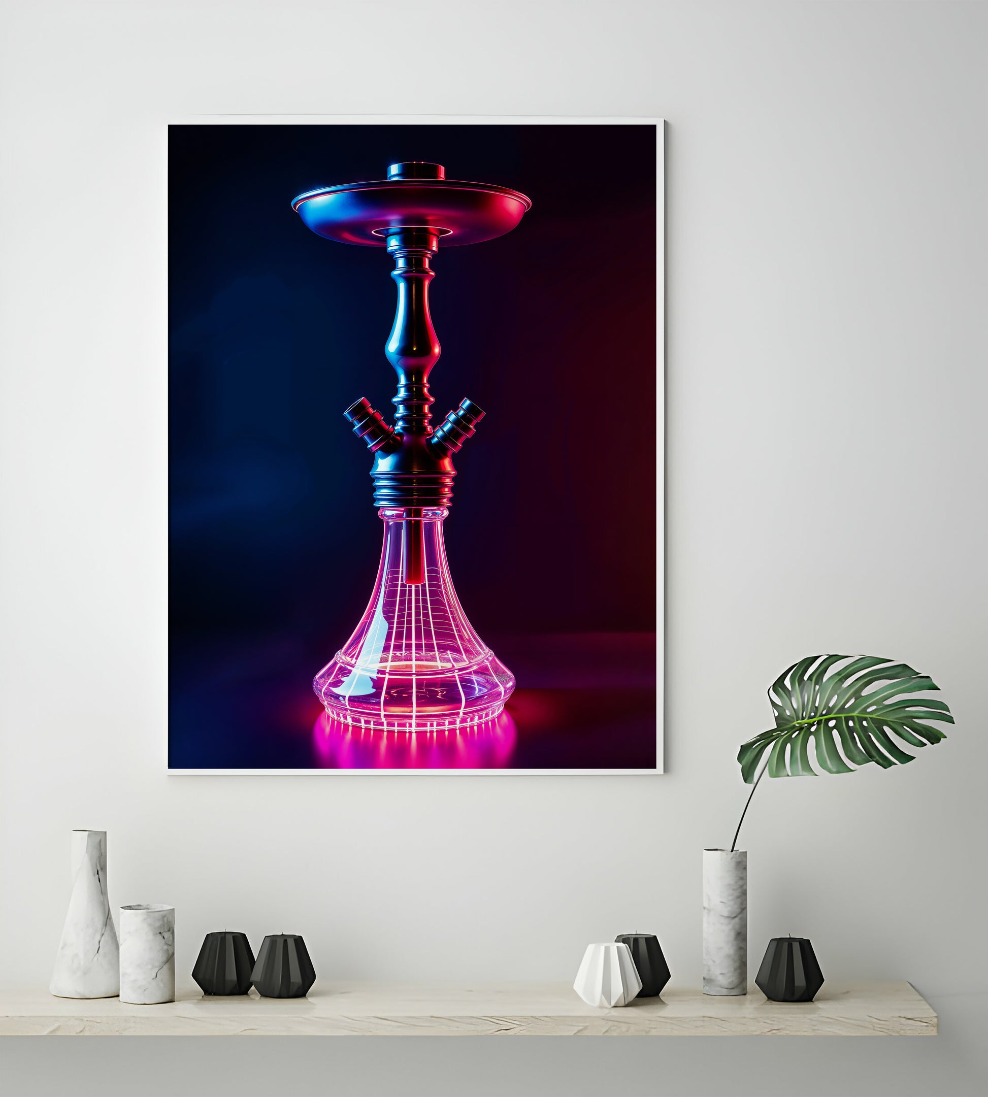 Neon Mirage Hookah